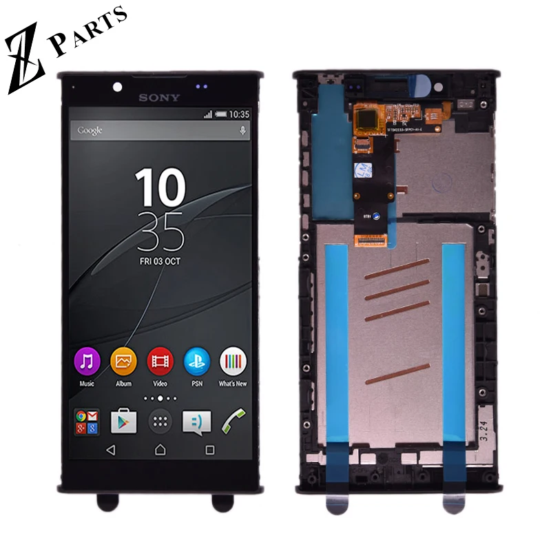 Оригинальный ЖК-дисплей для Sony Xperia L1, G3312, сенсорный экран 5,5 дюйма, дигитайзер, сенсорная панель в сборе, G3311, G3313, с рамкой Оригинальный ЖК-дисплей для Sony Xperia L1, G3312, сенсорный экран 5,5 дюйма, дигитайзер, сенсорная панель в сборе, G3311, G3313, с рамкой