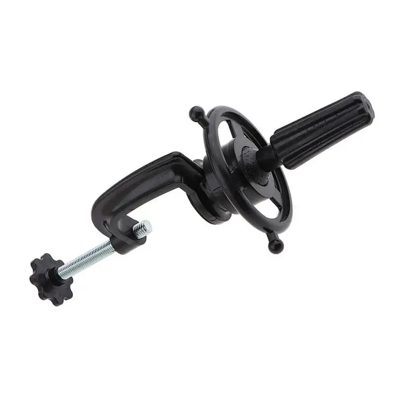 

Adjustable Professional Mannequin Canvas Block Head Black C Clamp Stand