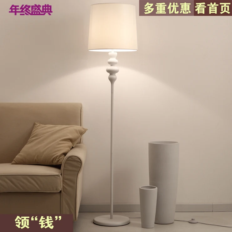 Cheap authentic modern minimalist living room floor lamp IKEA white bedroom cozy den creative design | Освещение