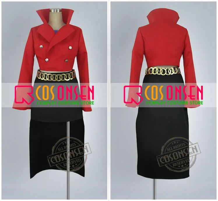 Костюм для косплея ONSEN меланхоли Харухи сузумия Юки Нагато красный и черный
