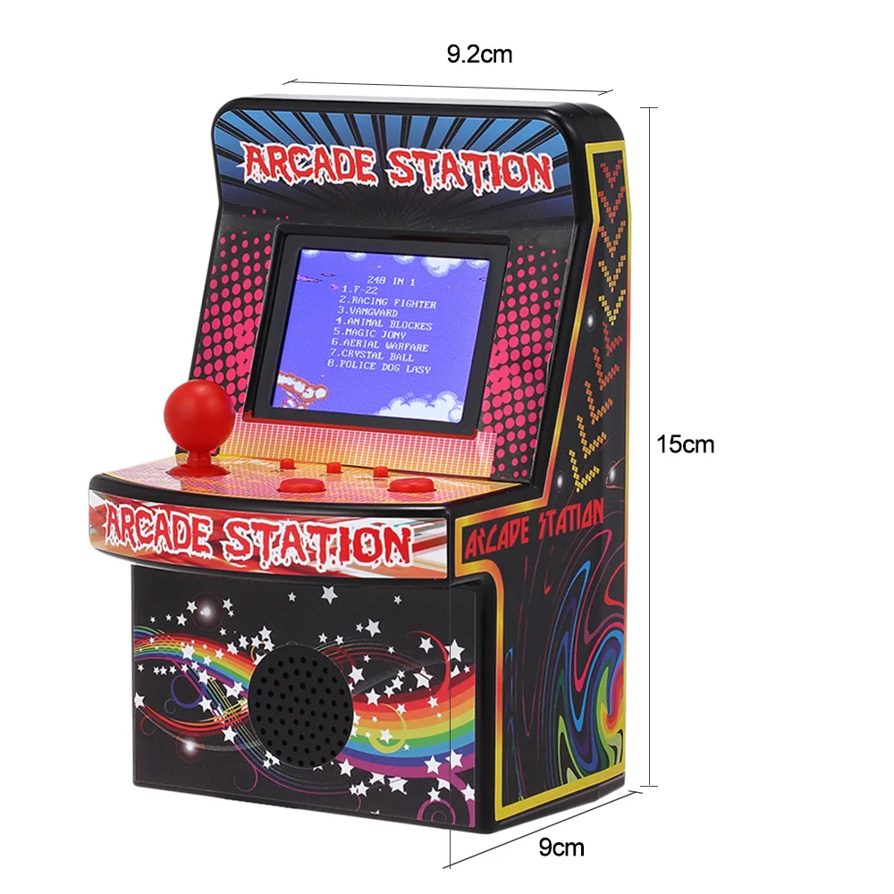 Portable Classic BL-883 Handheld Game Console Players 8-Bit Retro Machine Mini Arcade Games With 240 for Kids | Электроника