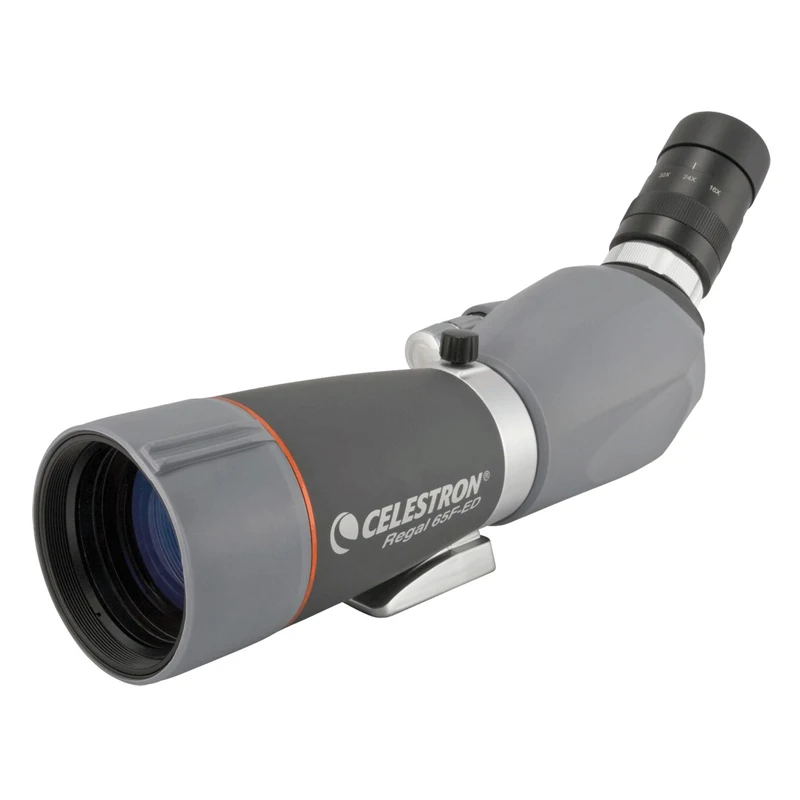 Celestron Regal 65 F ED 45 градусов 16x 48x зум Зрительная труба телескоп с - Цена: 60 030,48 руб.