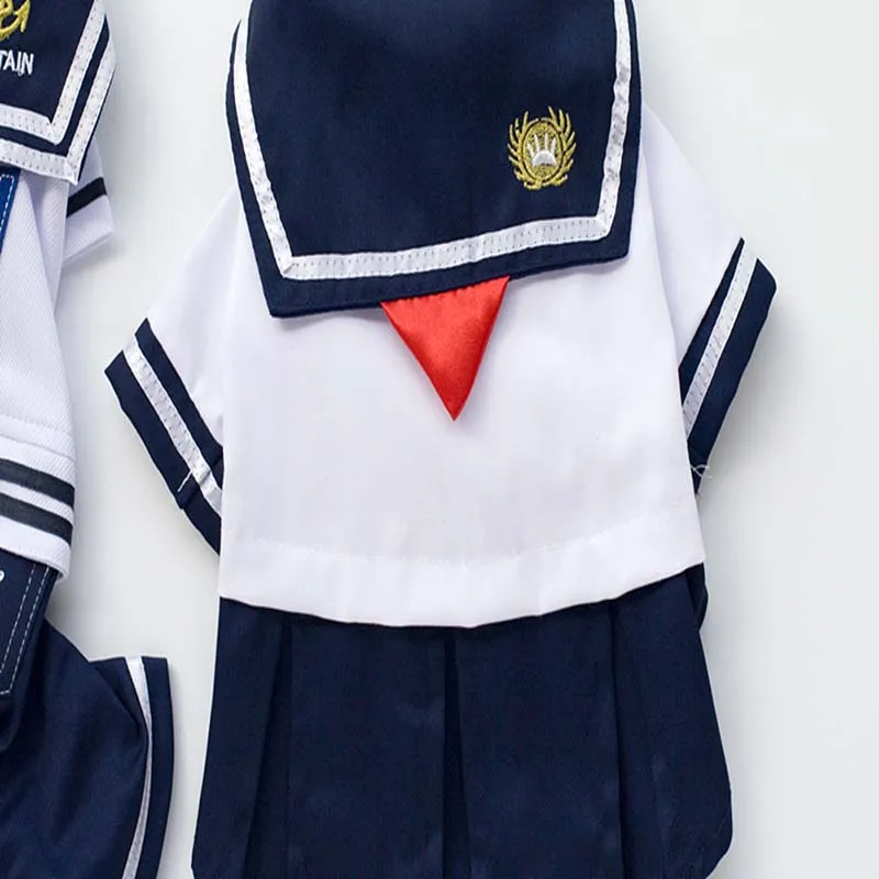 SYDZSW школьная форма для щенка костюм собаки милое платье чихуахуа терьера одежда