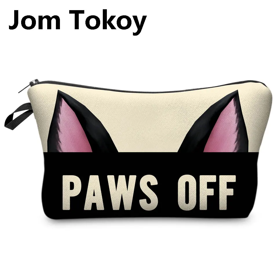 Jom Tokoy косметички с рисунком Мультяшные животные косметические сумочки для