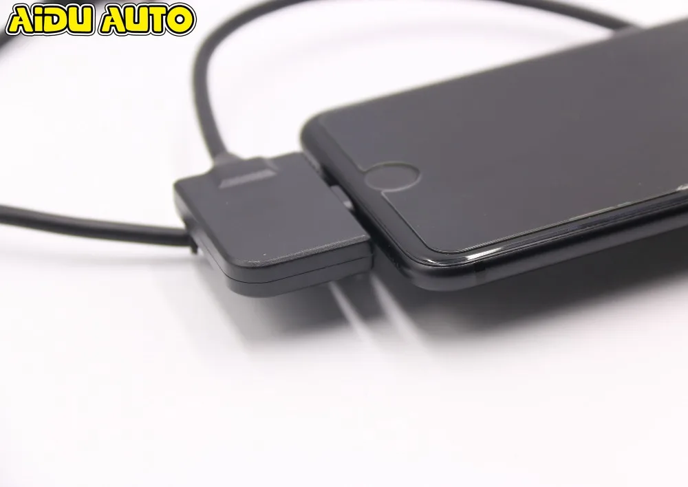 AMI MMI кабель для Iphone 5 5S 6 7 X Ipad Ipod Lightning & USB Audi A1 A3 A4 A5 A6 A7 A8L A6L Q5 Q7 Q3|Кабели адаптеры и