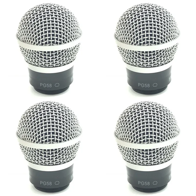 4 шт. сменный картридж Капсульная головка для беспроводного микрофона Shure RPW110 PG58 |