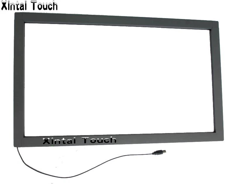 Xintai Touch 4 real fingers Points 32" infrared multi touch screen panel kit with USB port, fast delivery by DHL