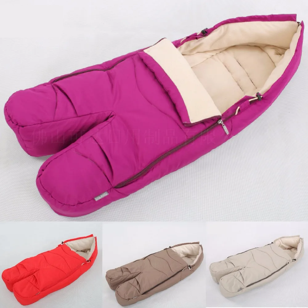 

suit for dsland douxbebe qibeier sto winter super warm footmuff sleeping bag Separate legs sleeping basket