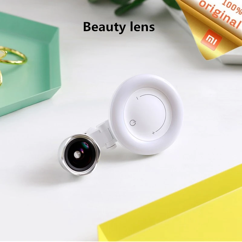 Xiaomi Mijia Wicue красивый объектив 120 градусов широкоугольное кольцо со светодиодной