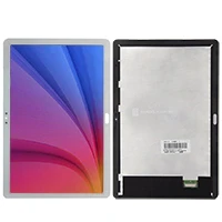 10," для huawei MediaPad T5 10 AGS2-L09 AGS2-W09 AGS2-L03 AGS2-W19 ЖК-дисплей Дисплей с кодирующий преобразователь сенсорного экрана в сборе Стекло пленка - Цвет: white with hole