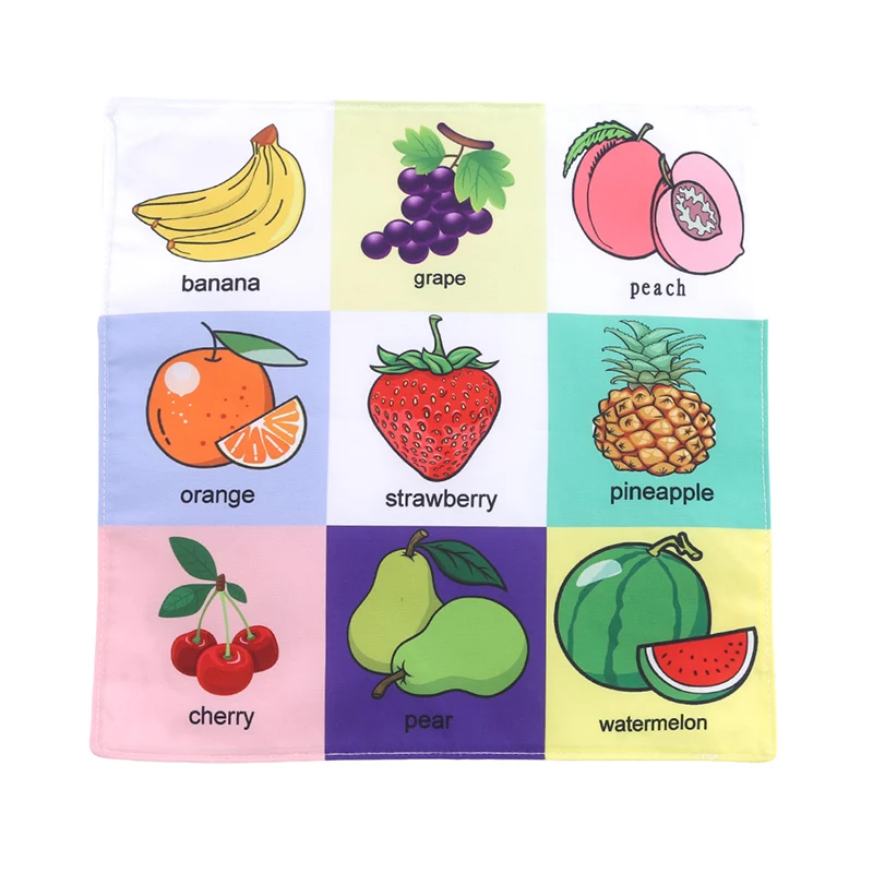 Новинка газета Детские Игрушки для раннего образования тканевая книга 4 вида