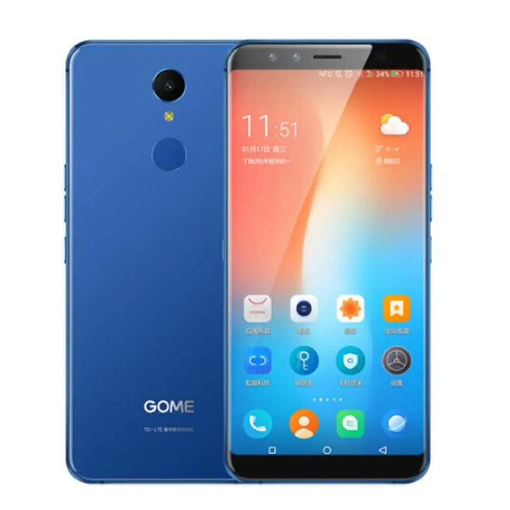 Смартфон телефон с экраном 5 99 дюйма 18:9 FHD MTK6757CD камера 13 Мп ОЗУ 4 Гб ПЗУ 64 Android 7.1 OTG NFC