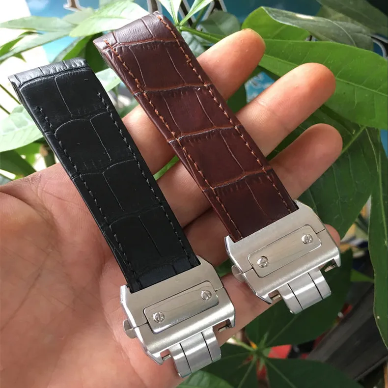 Замена аксессуаров для часов Cartier Santos 18 21 мм застежка