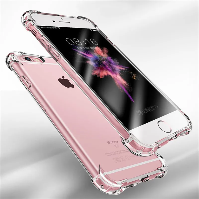Transparent Anti-Fall Soft Case For Huawei P30 P20 P20Lite Pro Honor 10 V10 9 Mate 20 10Pro 8 Nova 4 3 2 |