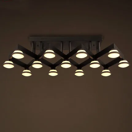 LED Освещение в помещении Nordic современный потолочный светильник творческий