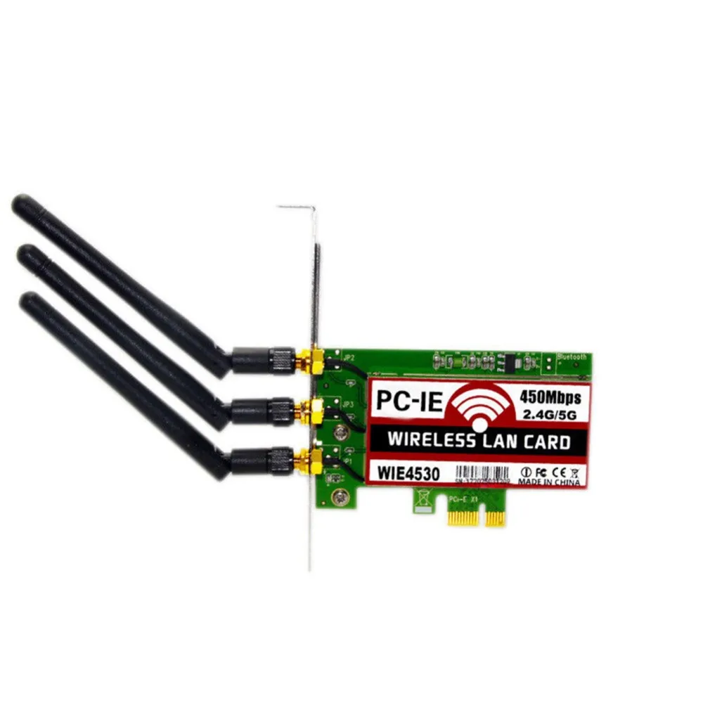 Amzdeal Беспроводной Wi Fi pci e сетей адаптер сетевой карты антенны беспроводной