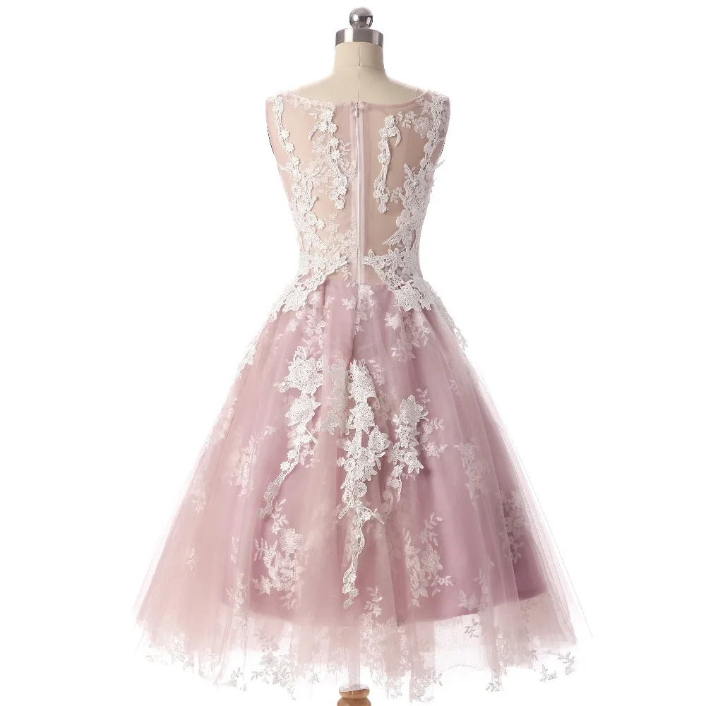 Скромные коктейльные платья трапециевидной формы 2017 винтажные Формальные