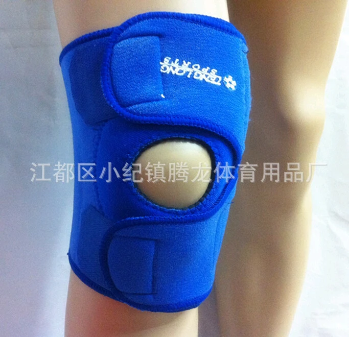 TL 2014 Fashion 1 pair neoprene Knee pads elastic kneepad velcro knee support protector brace wraps hinges #036|Налокотники и