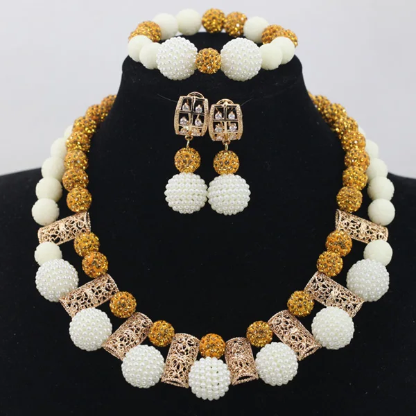 Не сужающийся книзу массивный бисерной вышивкой африканские бусины комплект