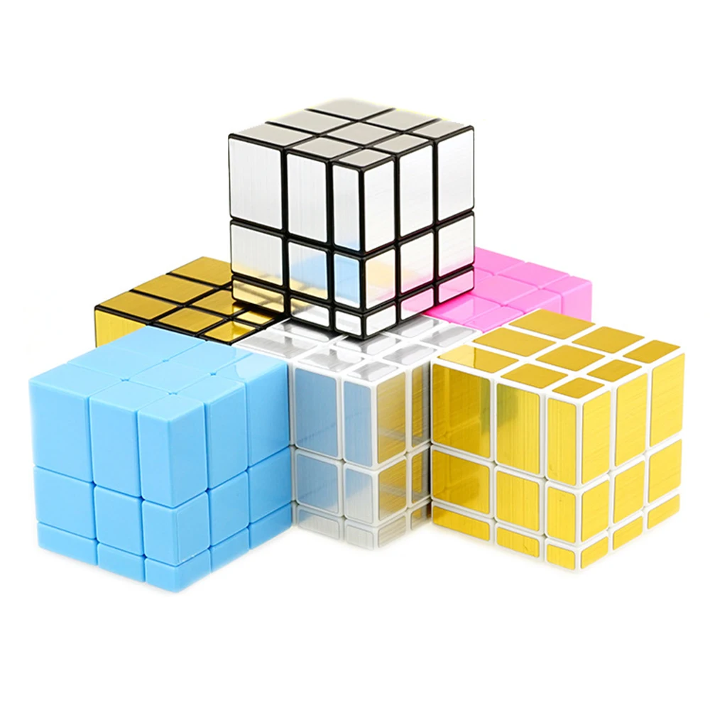 Shengshou зеркальные блоки с литым покрытием 3x3x3 магический куб скоростной кубик