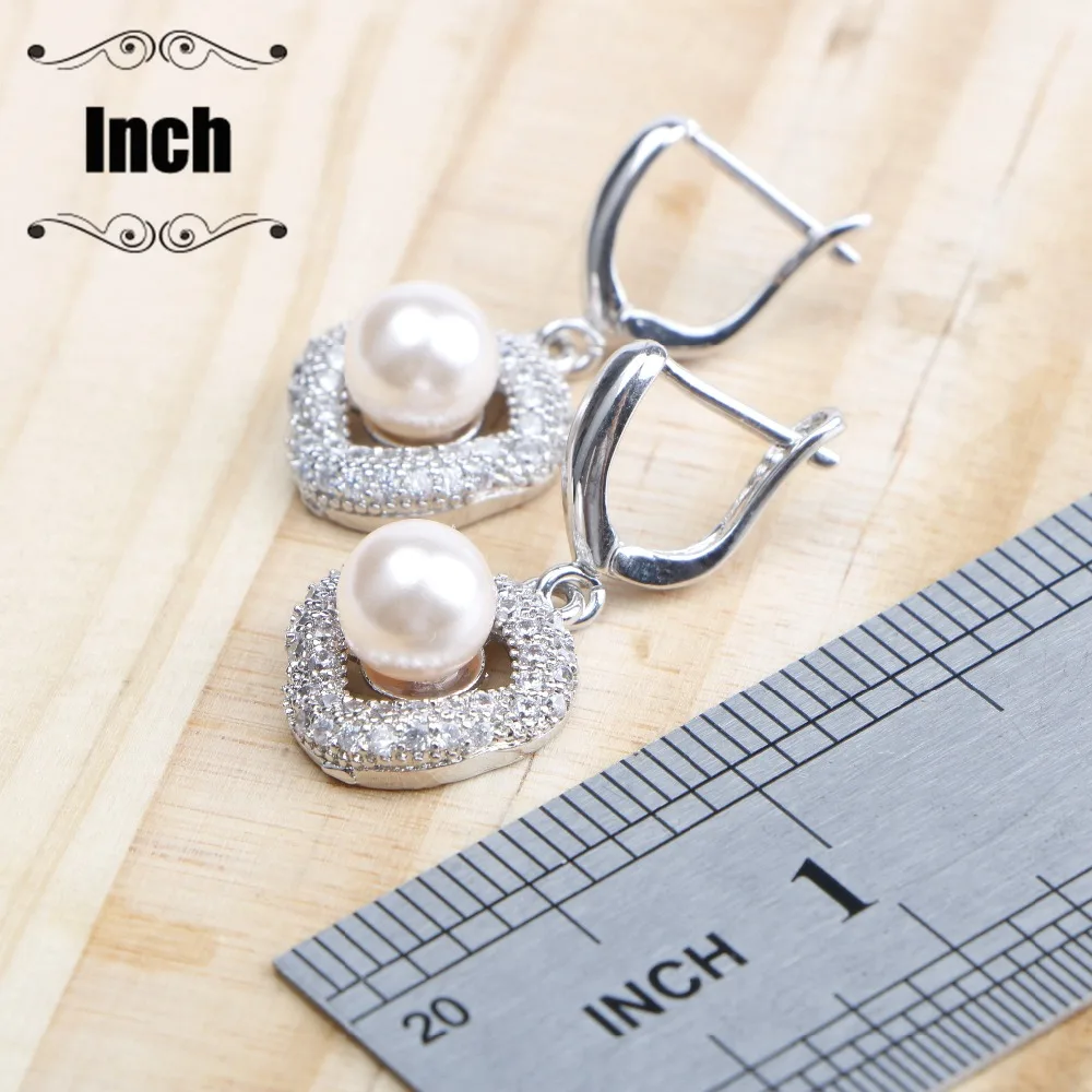 Набор ювелирных изделий для женщин круглые серьги из стерлингового серебра 925