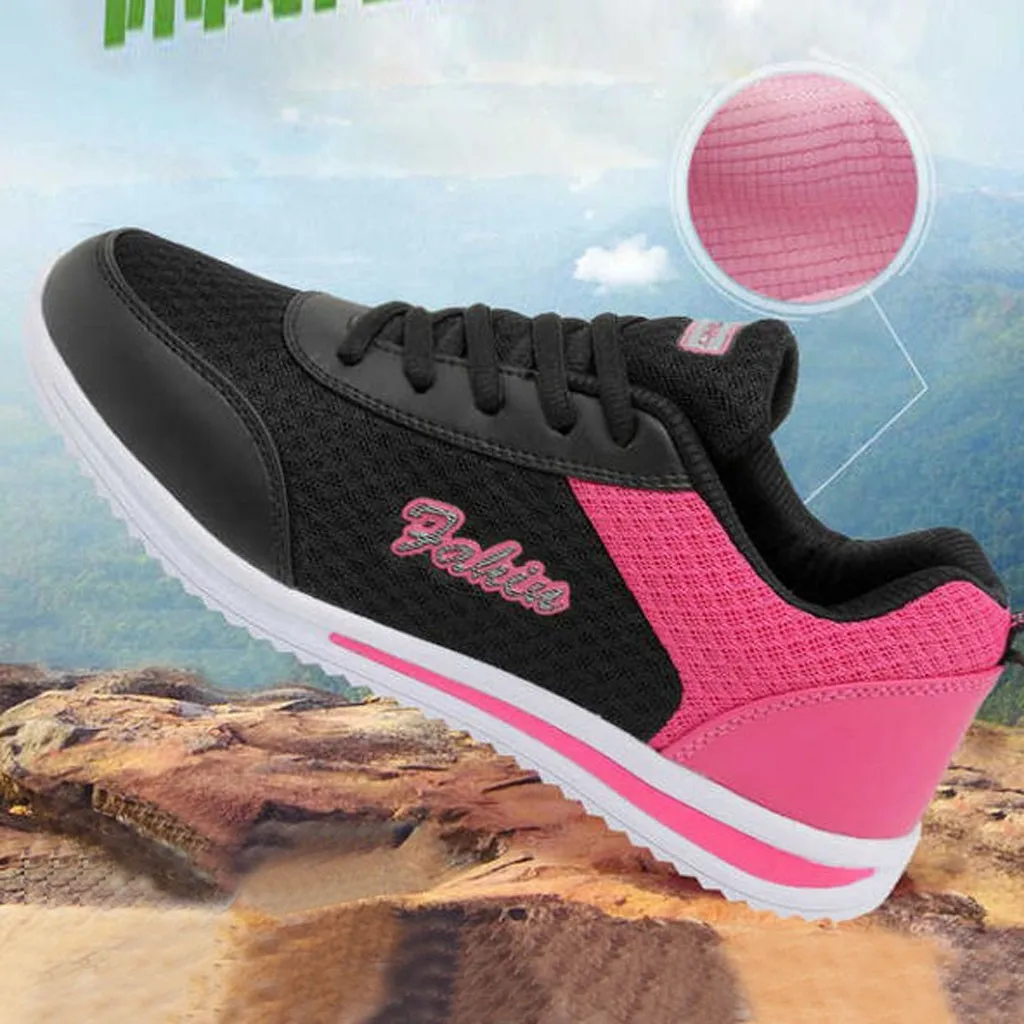 Кроссовки женские на платформе спортивная обувь плоской подошве с прострочкой