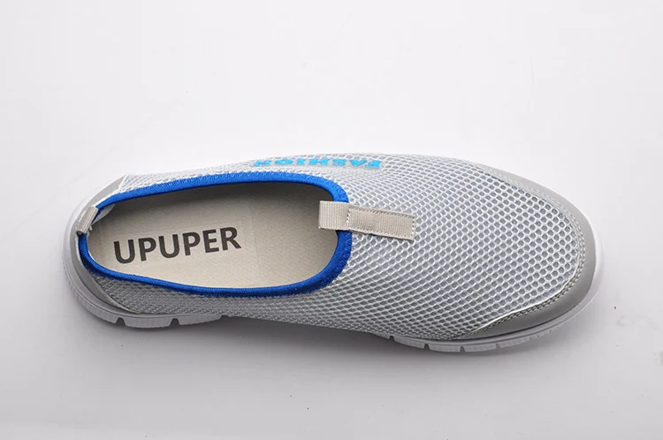 UPUPER/кроссовки с дышащей сеткой; женская обувь; Модная легкая летняя прогулочная обувь без шнуровки; женская спортивная обувь для женщин