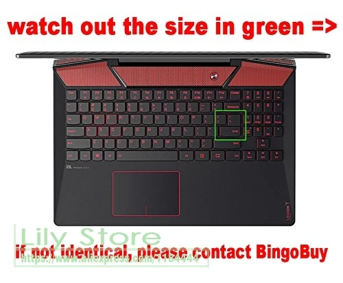 Для 15 6 дюймового Lenovo Legion series Y530 R720 Y520 Y720 15IKB 15IKBN Y7000 Y7000p 17 3 дюйма силиконовая