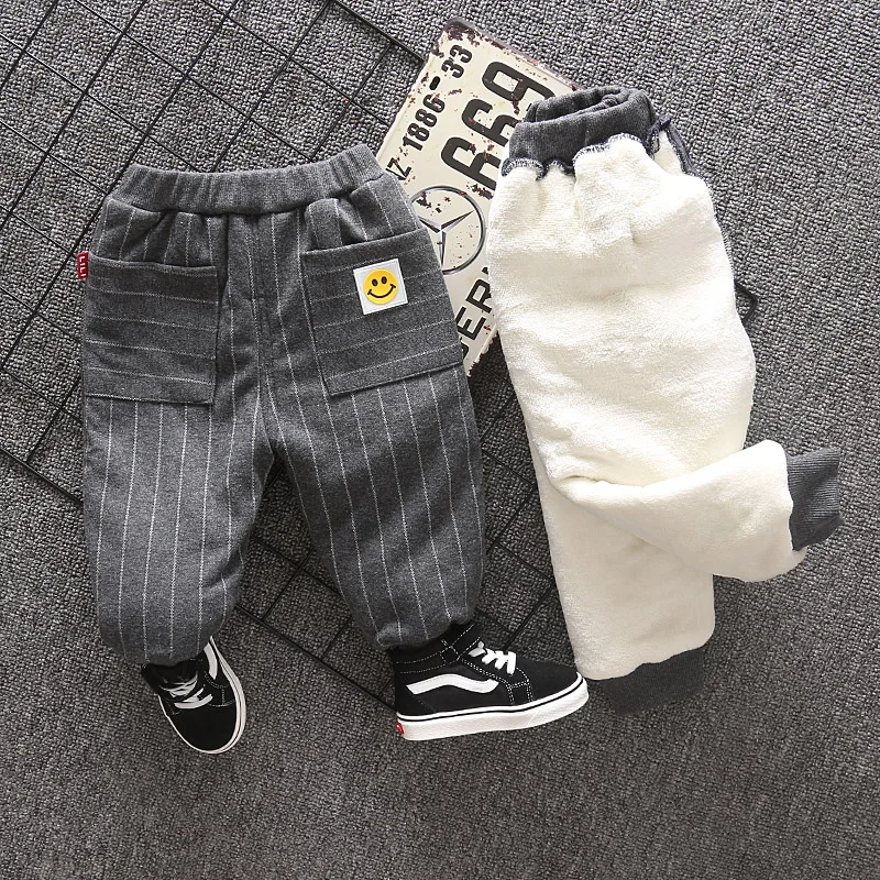 Baby warm pants winter thicker baby boy 18 month trousers fashion panties for newborns |