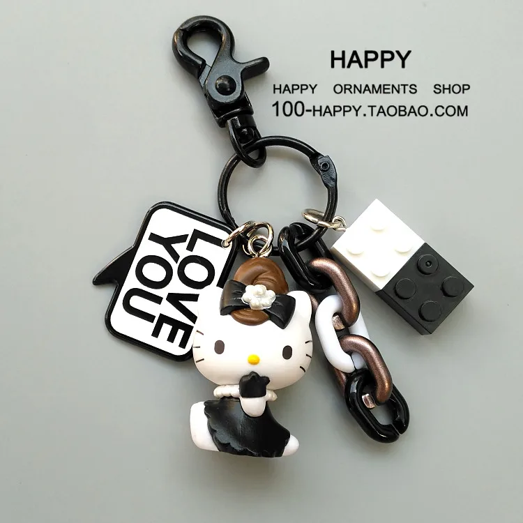 Брелок пряжка Трубы рисунок Hello Kitty оригинальность подарок отправка в почтовом