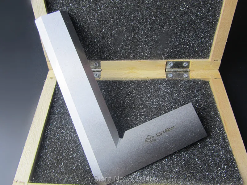 Drop shipping Stainless Steel Silver Tone 125x80mm Bladed 90 Degree Angle Try Square Ruler | Инструменты