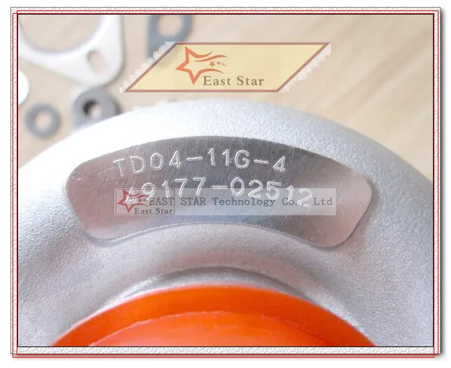 TD04-11G-04 49177-02512 28200-42540 49177-02513 турбокомпрессор с водяным охлаждением для Mitsubishi Pajero L200