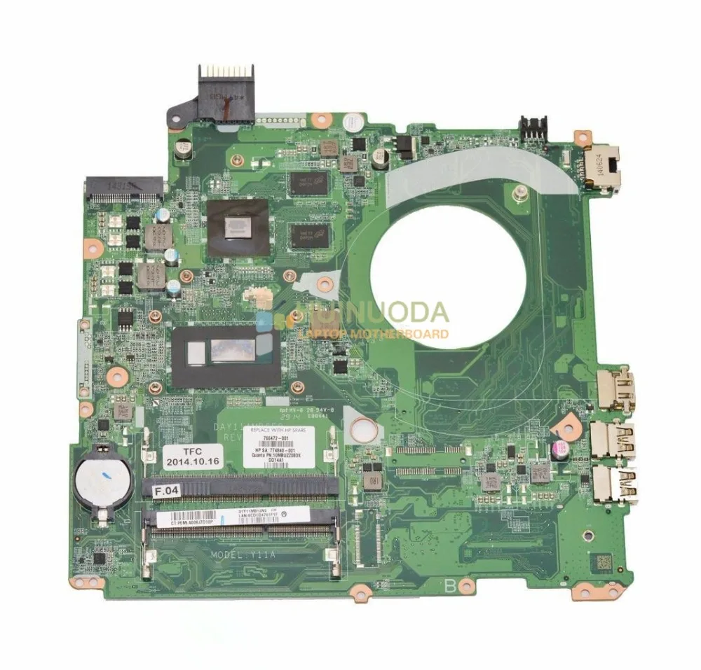 Материнская плата NOKOTION для ноутбука HP 15 P 766472 001 материнская i7 4510u 840M 2 ГБ DDR3 DAY11AMB6E0