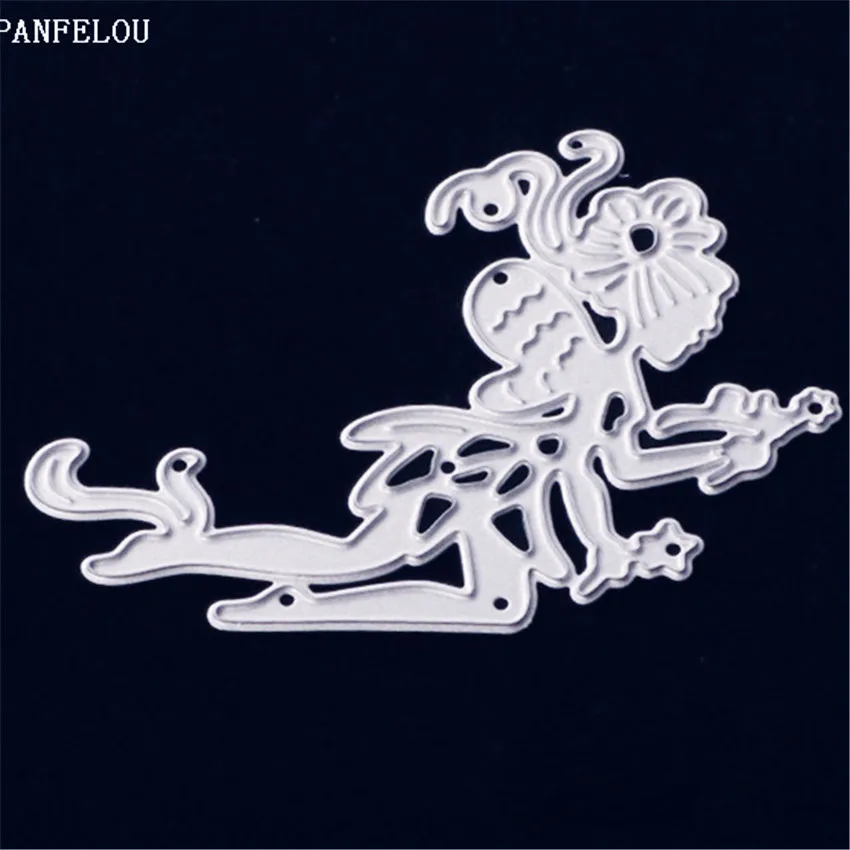 PANFELOU Metal craft Marine fairy die cutting dies for Scrapbooking/DIY Easter wedding Halloween cards Hand account | Дом и сад