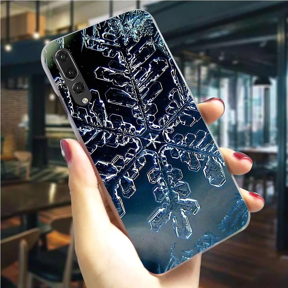 Пейзаж Зима светильник снег чехол для телефона для huawei Honor 7X крышка 6A 7A Pro 7C 8C/8 9 10 Lite Play Y6/Y6 Y7 Prime Y9 Nova 3/3i/4 - Цвет: K1031009