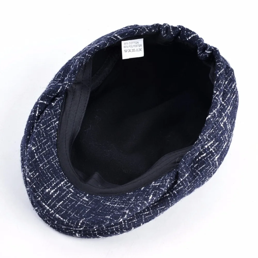 Мужской Хлопковый берет TQMSMY вязаная шерстяная шапка Повседневная Кепка с