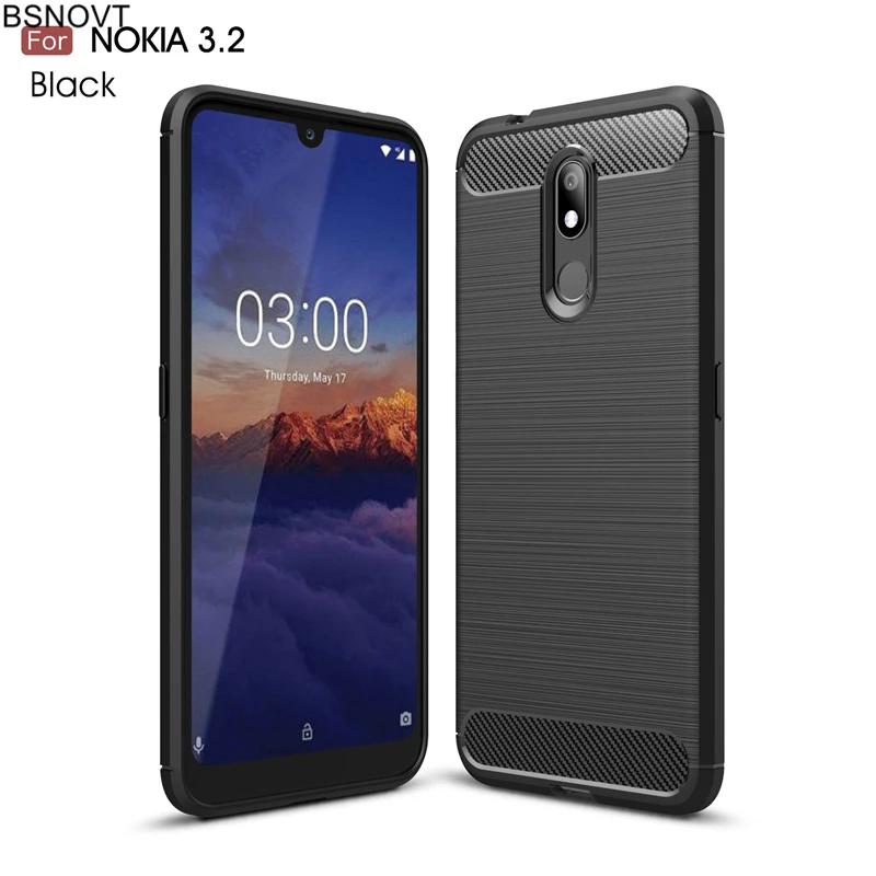 

Для Nokia 3,2 чехол для Nokia 3,2 грязеотталкивающий Мягкий ТПУ силиконовый резиновый Жесткий ПК чехол для телефона задняя крышка для Nokia 3,2 Capa BSNOVT