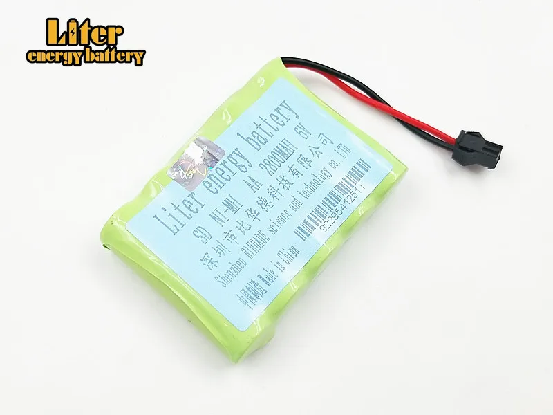 6v 2800mah AA Ni-MH батарея с зарядным устройством высокая емкость электрическая