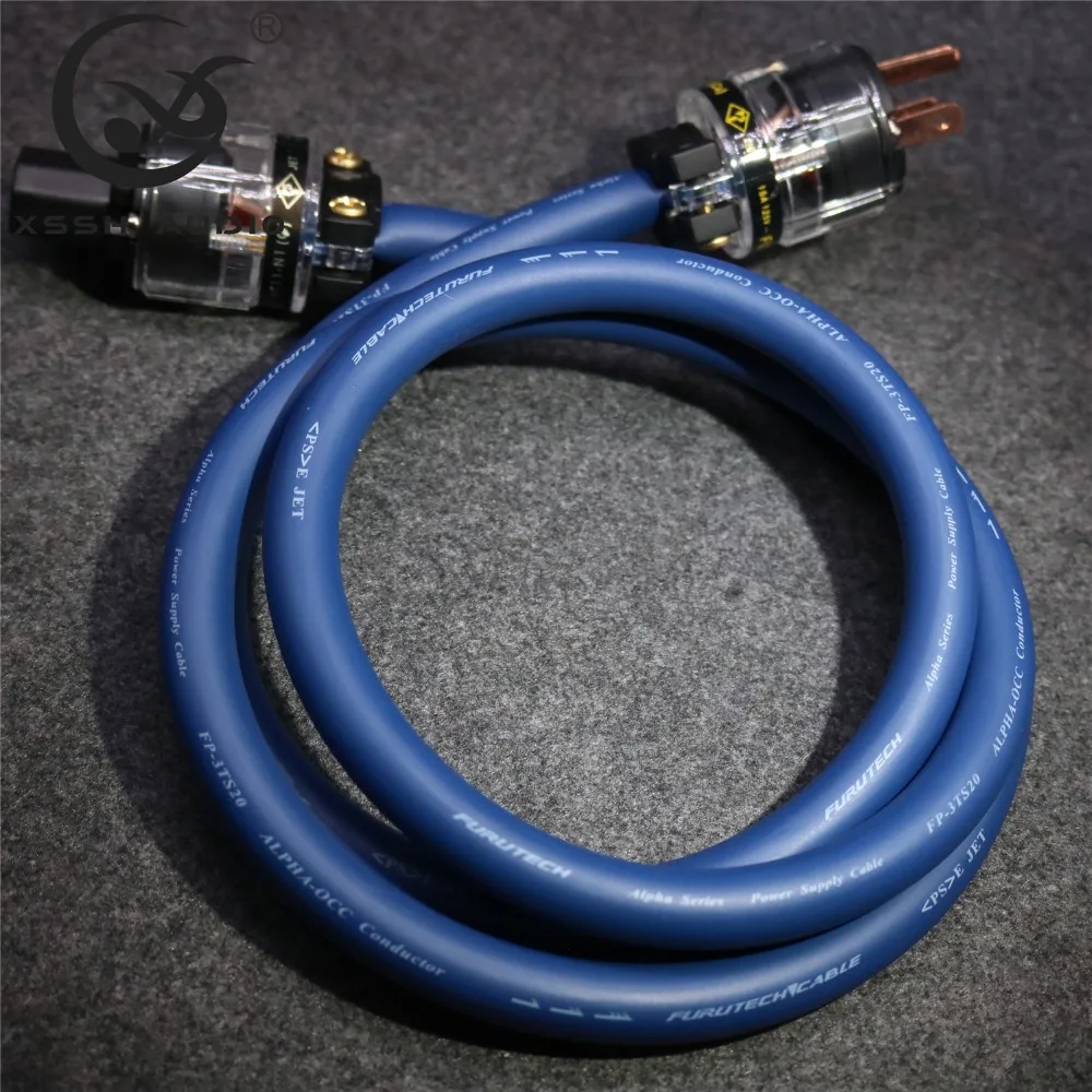 XSSH аудио Hi Fi усилитель из бескислородной меди чистый Медь нам + IEC 3 булавки AC