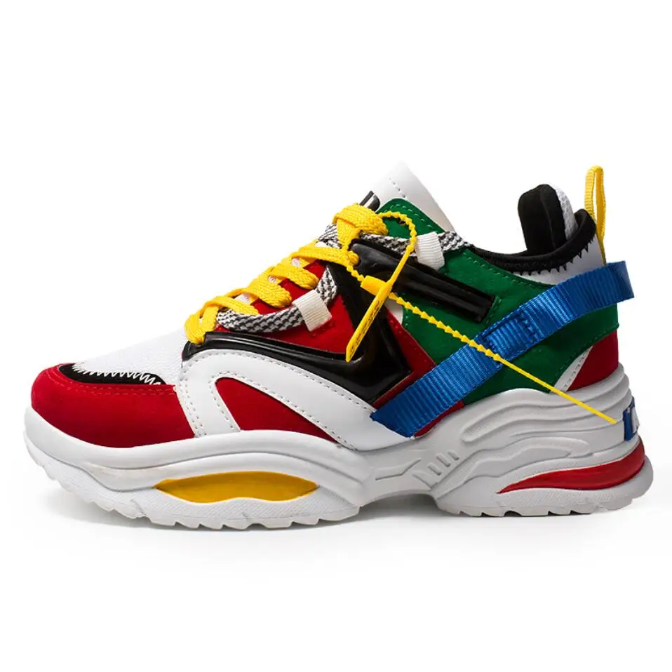 

2018 Men Running Shoes Breathable Outdoor Sports Shoes Lightweight Sneakers for Women Comfortable Athletic Training Footwear