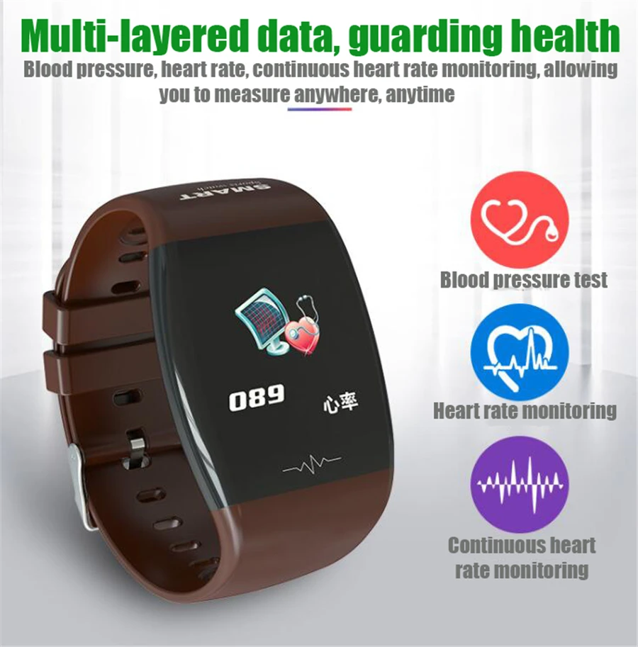 P1 1 3 дюймовый цветной экран Bluetooth умные часы мини камера для Android iPhone Samsung