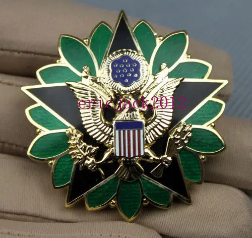 US ARMY DOD GENERAL STAFF OFFICER RANK INSIGNIA MEDAL BADGE PIN | Спорт и развлечения