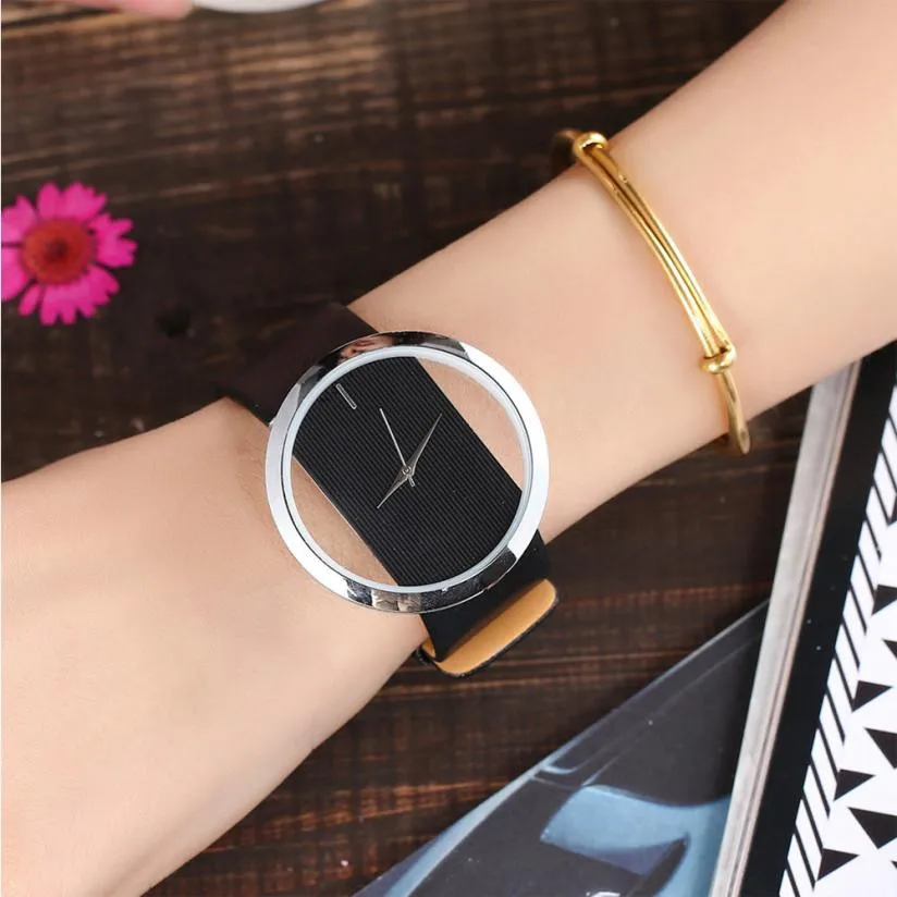 

TZ#501 Fashion Women Beautiful Leather Casual Watch Luxury Analog Quartz Watch