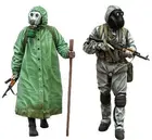 Наборы моделей фигурок из 135 смолы, антихимические, двойная группа, в разобранном виде, неокрашенные