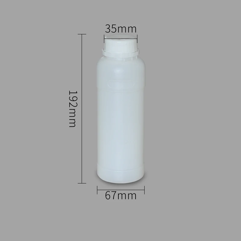 500ml translucent Пищевая пустая косметическая бутылка герметичный контейнер для шампуня, лосьона, жидкости, пополняемая пластиковая бутыль - Цвет: 500ml translucent