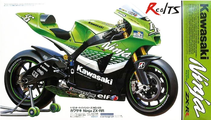 RealTS Tamiya по супер скидке 1/12 Kawasaki Ninja ZX RR пластиковая модель мотоцикла Набор Новый