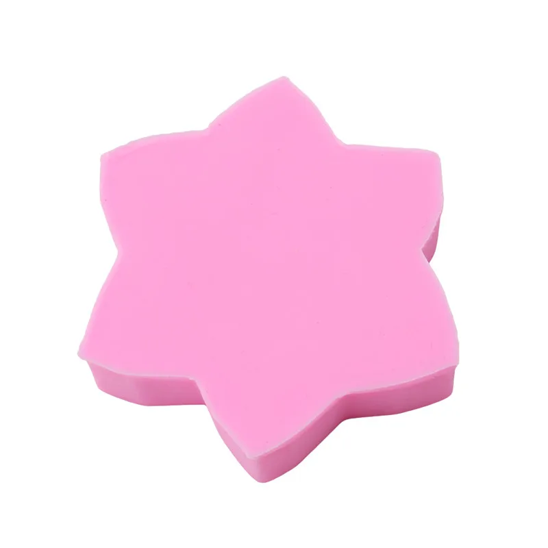 Snow Flake Форма Шоколадные конфеты Желе 3D силиконовые формы Мультфильм