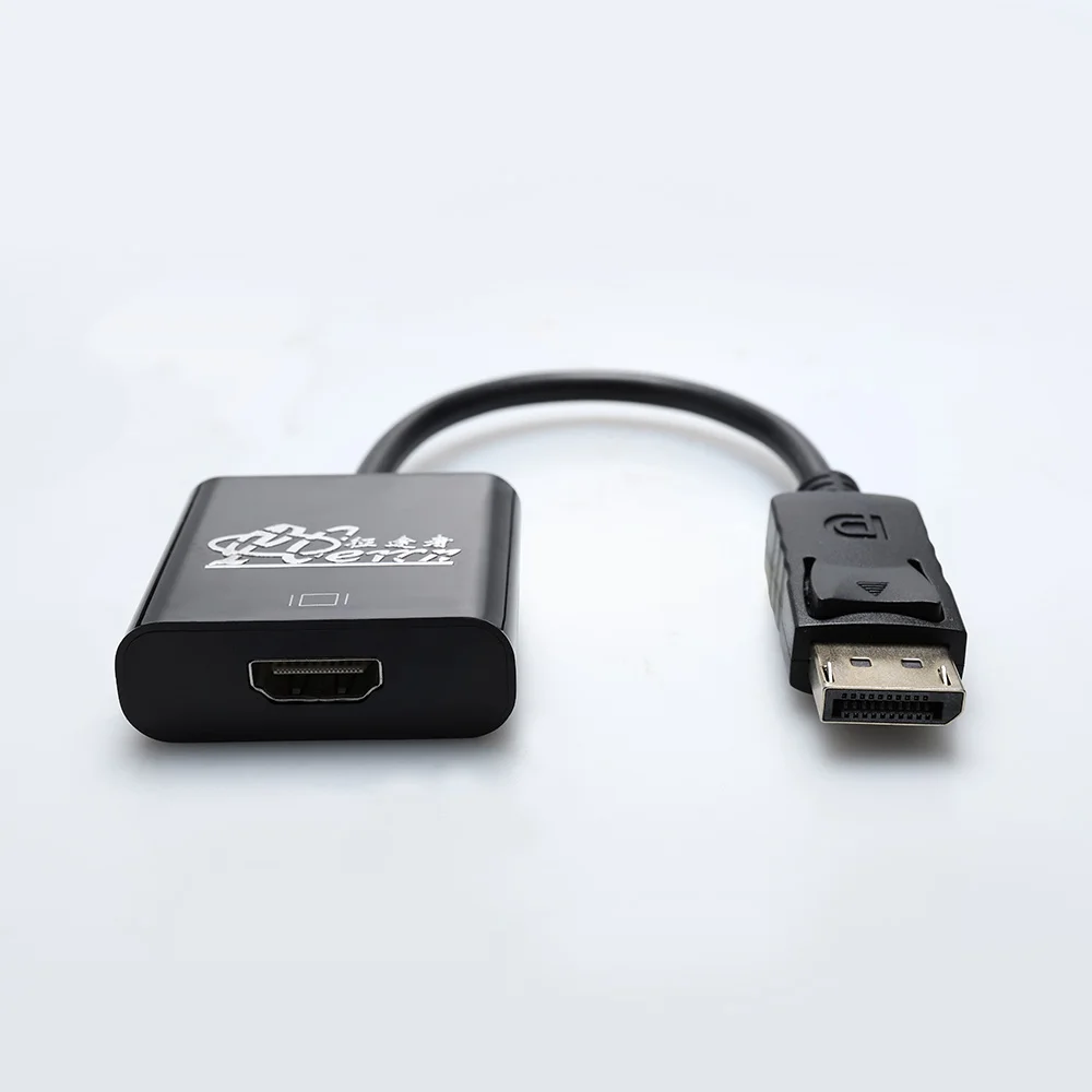 PCER Displayport HDMI адаптер DP ключ папа к Женский конвертер для HDTV проектор Ноутбук
