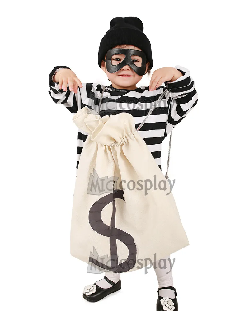 

Kids Burglar Robber Costume