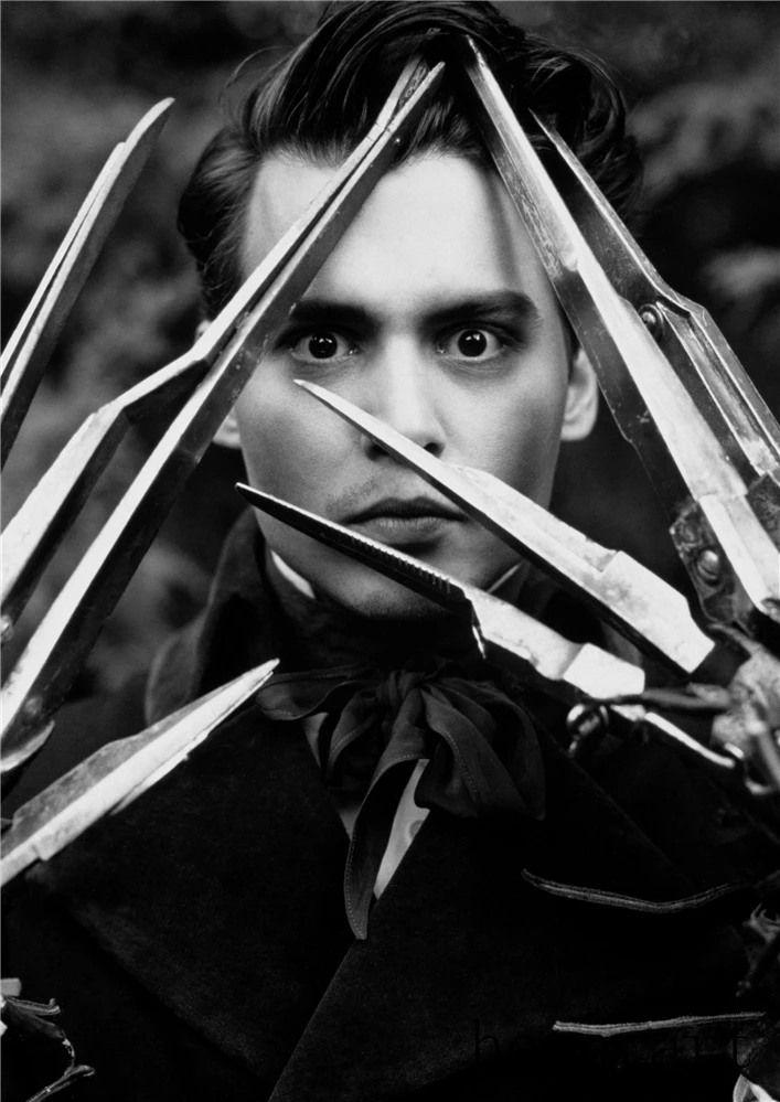 Эдвард Руки-ножницы плакат четкое изображение наклейки на стену украшение дома хорошее качество печатает белая мелованная бумага